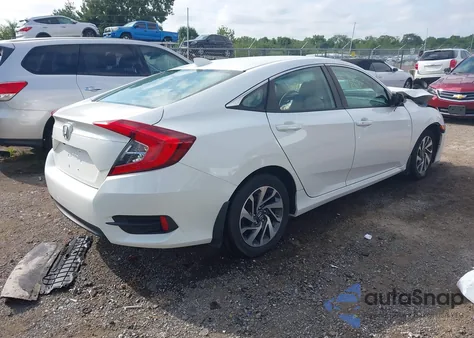 2018 Honda Civic Ex z USA, uszkodzony, nr VIN 19XFC2F74JE005485